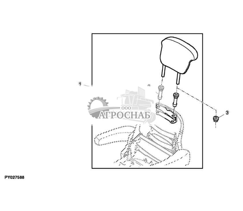УДЛИНИТЕЛЬ СПИНКИ СИДЕНЬЯ 